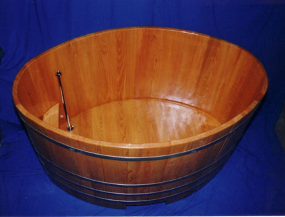 Sauna Tauchbecken / Tauchbottich innen und außen transparente Hygieneversiegelung (168 cm lang x 106 cm breit)