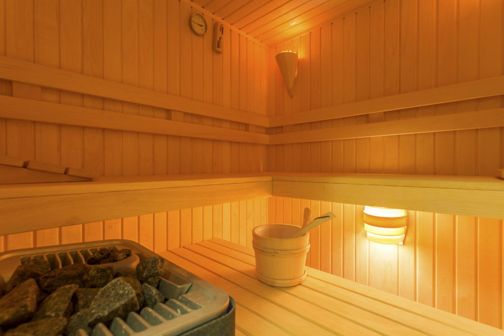 Die klassische Sauna.